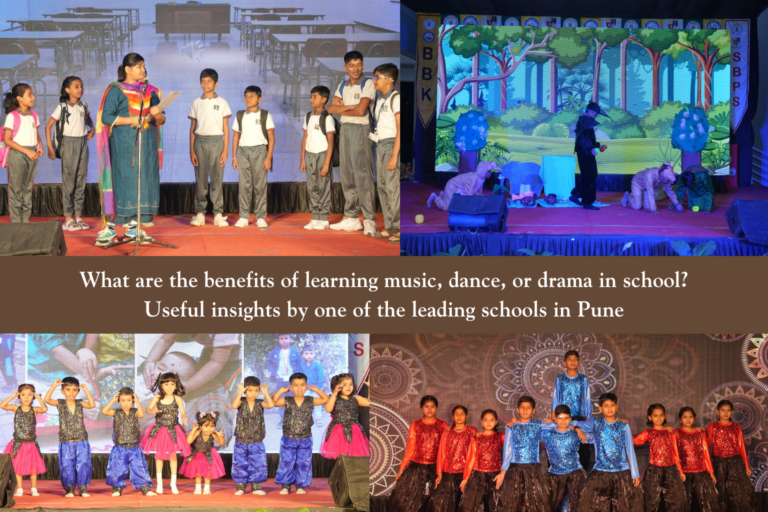 What are the benefits of learning music, dance, or drama in school? Useful insights by one of the leading schools in Pune